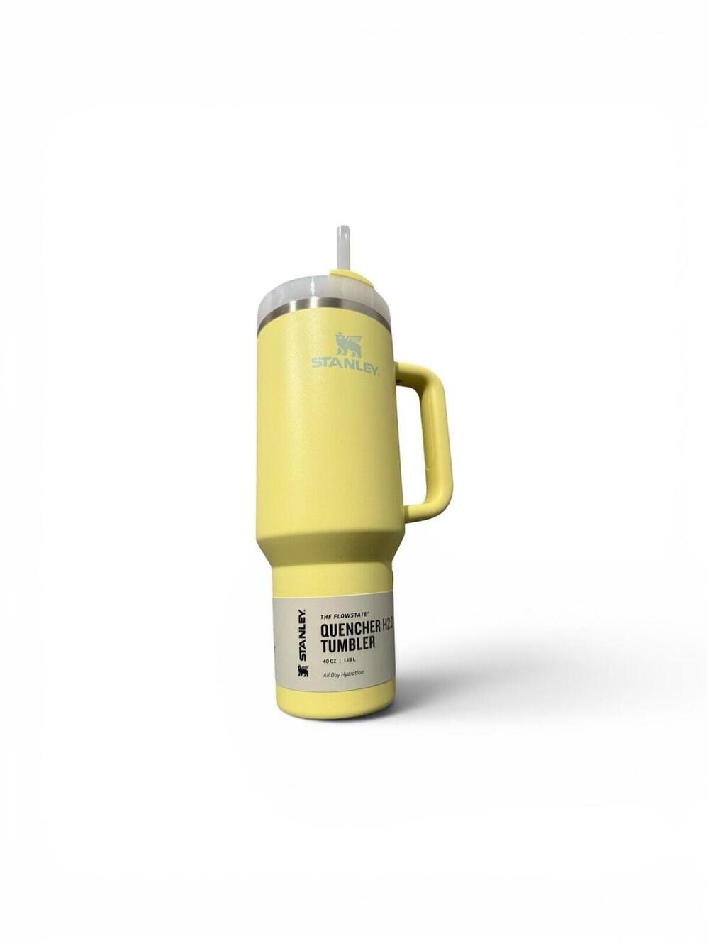 Stanley Quencher H2.0 FlowState 40oz Tumbler YELLOW NWT